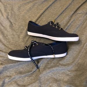 Navy Blue Women’s Flats Keds